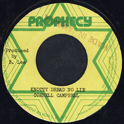 Cornell Campbell Knotty Dread No Lie USED VINYL 7INCH 45 RPM SINGLE