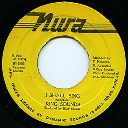 King Sounds I Shall Sing USED VINYL 7INCH 45 RPM