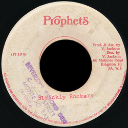 Jah Stitch Strickly Rockers USED VINYL 7INCH 45 RPM