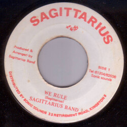 The Sagittarius Band We Rule USED VINYL 7INCH 45 RPM