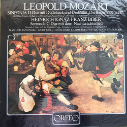 Leopold Mozart / Heinrich Ignaz Franz Biber Sinfonia D-Dur Mit Dudelsack Und Drehleier "Die Bauernhochzeit" Vinyl LP USED