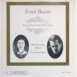Helen Boatwright / Ernst Bacon Songs From Emily Dickinson Vinyl LP USED