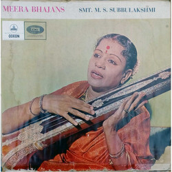 M.S. Subbulakshmi Meera Bhajans Vinyl LP USED