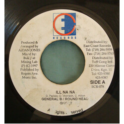 General B / Round Head / Ghost (6) Ill Na Na USED VINYL 7INCH 45 RPM SINGLE
