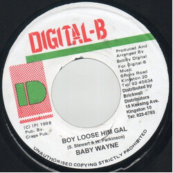 Baby Wayne Boy Loose Him Gal USED VINYL 7INCH 45 RPM
