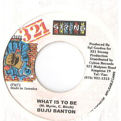 Buju Banton What Is To Be USED VINYL 7INCH 45 RPM