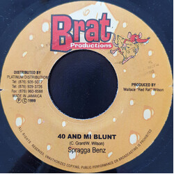 Spragga Benz / Wallace Wilson 40 And Mi Blunt / Pink Lotion USED VINYL 7INCH
