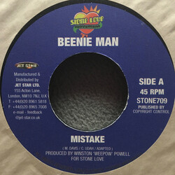 Beenie Man / Kevin Evil Mistake / Chi Chi Man Fi Heng USED VINYL 7INCH 45 RPM