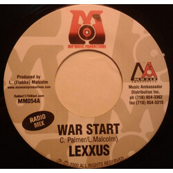 Lexxus War Start USED VINYL 7INCH 45 RPM