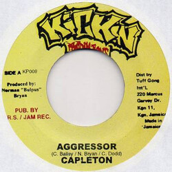 Capleton / Uplifter Agressor / The Father Is In I USED VINYL 7INCH 45 RPM