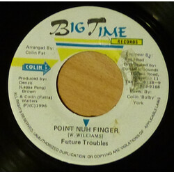 Future Troubles Point Nuh Finger USED VINYL 7INCH 45 RPM