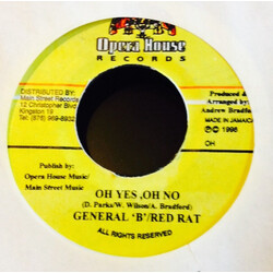 General B / Red Rat Oh Yes, Oh No USED VINYL 7INCH 45 RPM