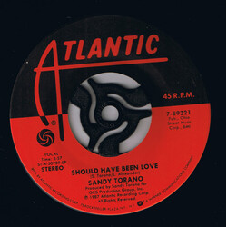 Sandy Torano Should Have Been Love USED VINYL 7INCH 45 RPM