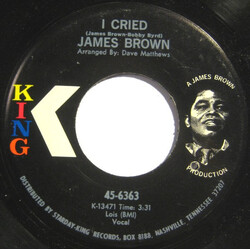 James Brown I Cried / World Pt. 2 USED VINYL 7INCH 45 RPM SINGLE