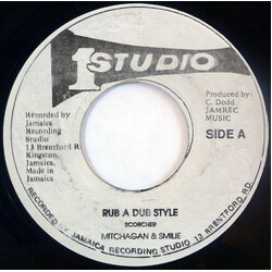 Michigan & Smiley Rub A Dub Style USED VINYL 7INCH 45 RPM SINGLE MISPRESS MISPRINT REISSUE
