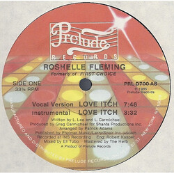 Rochelle Fleming Love Itch USED VINYL 12INCH 33 S RPM