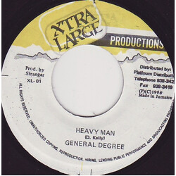 General Degree Heavy Man USED VINYL 7INCH 45 RPM