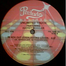 Unlimited Touch / Audrey Wheeler Reach Out (Everlasting Lover) USED VINYL 12INCH 33 S RPM