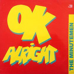 The Minutemen OK Alright USED VINYL 12INCH 45 RPM