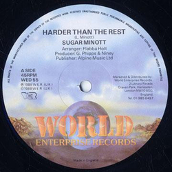 Sugar Minott Harder Than The Rest / Lady In My Life Vinyl 12" USED
