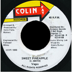 Mr. Vegas Sweet Pineapple USED VINYL 7INCH 45 RPM