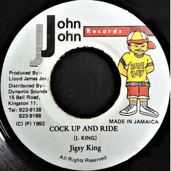 Jigsy King Cock Up And Ride USED VINYL 7INCH 45 RPM