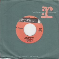 The Rivingtons One Monkey (Don't Stop The Show) / I Tried USED VINYL 7INCH 45 RPM SINGLE