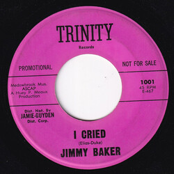 Jimmy Baker (7) I Cried / Near You USED VINYL 7INCH 45 RPM SINGLE PROMO