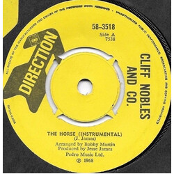 Cliff Nobles & Co The Horse (Instrumental) USED VINYL 7INCH 45 RPM SINGLE REISSUE