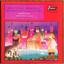 Igor Stravinsky / Sergei Prokofiev / Modest Mussorgsky / Dmitry Kabalevsky / Simon Woolf / Steuart Bedford Children´s Songs Vinyl LP USED