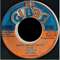 Culture / Joe Gibbs & The Professionals Natty Dread Taking Over / Natty Gone Clear USED VINYL 7INCH 45 RPM