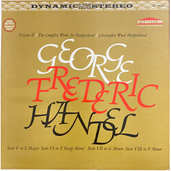 Georg Friedrich Händel / Christopher Wood Vol II, The Complete Works For Harpsichord, George Frederic Handel Vinyl LP USED