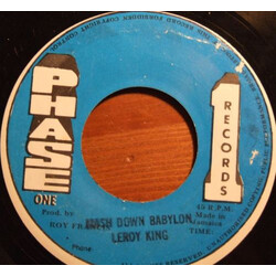 Leroy King (2) Mash Down Babylon USED VINYL 7INCH 45 RPM