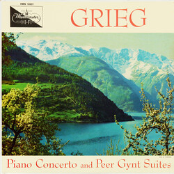 Edvard Grieg Piano Concerto And Peer Gynt Suites Vinyl LP USED