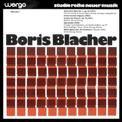 Boris Blacher Abstrakte Oper, Elektronische Impulse, Klaviersonate, Aprèslude, Clementi-Variationen Vinyl LP USED