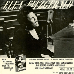 Ella Fitzgerald Ella Fitzgerald Sings Songs From Let No Man Write My Epitaph Vinyl LP USED