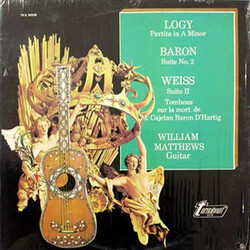 Jan Antonín Losy / Ernst Gottlieb Baron / Sylvius Leopold Weiss / William Matthews Partita In A Minor / Suite No. 2 / Suite II / Tombeau Sur La Mort D