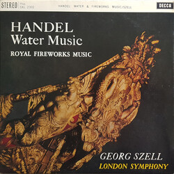 Georg Friedrich Händel / George Szell / London Symphony Orchestra Water Music / Royal Fireworks Vinyl LP USED
