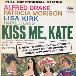 Alfred Drake / Patricia Morison / Lisa Kirk / Harold Lang Kiss Me, Kate Vinyl LP USED