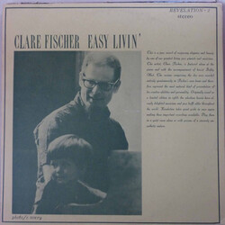Clare Fischer Easy Livin' Vinyl LP USED