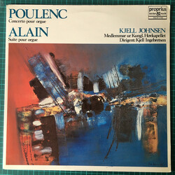Kjell Johnsen / Francis Poulenc / Jehan Alain Concerto Pour Orgue / Suite Pour Orgue Vinyl LP USED