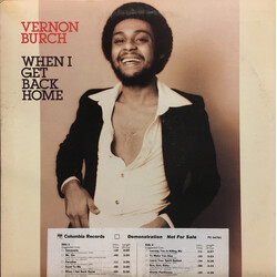 Vernon Burch When I Get Back Home Vinyl LP USED