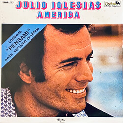 Julio Iglesias America Vinyl LP USED
