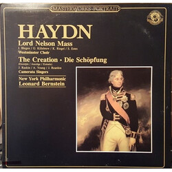 Joseph Haydn / The New York Philharmonic Orchestra / Leonard Bernstein Lord Nelson Mass / The Creation - Die Schöpfung Vinyl LP USED