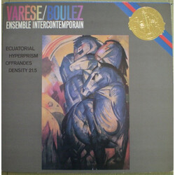 Edgard Varèse / Pierre Boulez / Ensemble Intercontemporain Varèse: Ecuatorial / Déserts / Intégrales Vinyl LP USED