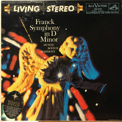 César Franck / Charles Munch / Boston Symphony Orchestra Symphony In D Minor Vinyl LP USED
