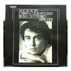 Sergei Prokofiev / Staffan Scheja Sonata No. 6 Op. 82, No. 3 Op. 28 / Sarcasms Op. 17 For Piano Vinyl LP USED