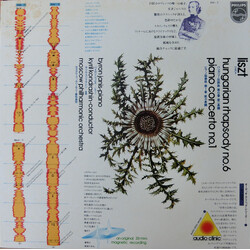Franz Liszt / Byron Janis / Kiril Kondrashin / Moscow Philharmonic Orchestra Hungarian Rhapsody No.6 / Piano Concerto No.1 Vinyl LP USED