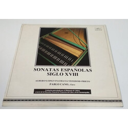 Pablo Cano Sonatas Españolas Siglo XVIII Vinyl LP USED