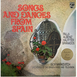 Manuel De Falla / Isaac Albéniz / Enrique Granados / Ernesto Halffter / Orquesta Sinfónica de RTVE / Igor Markevitch Songs And Dances From Spain Vinyl